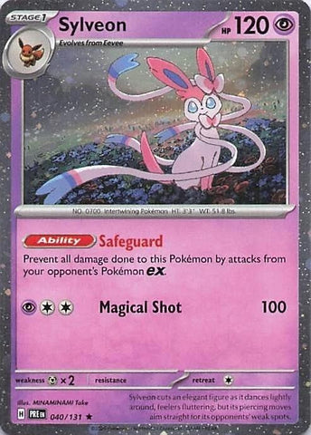 Sylveon (040/131) (Cosmos Holo) [Miscellaneous Cards] - The Mythic Store | 24h Order Processing