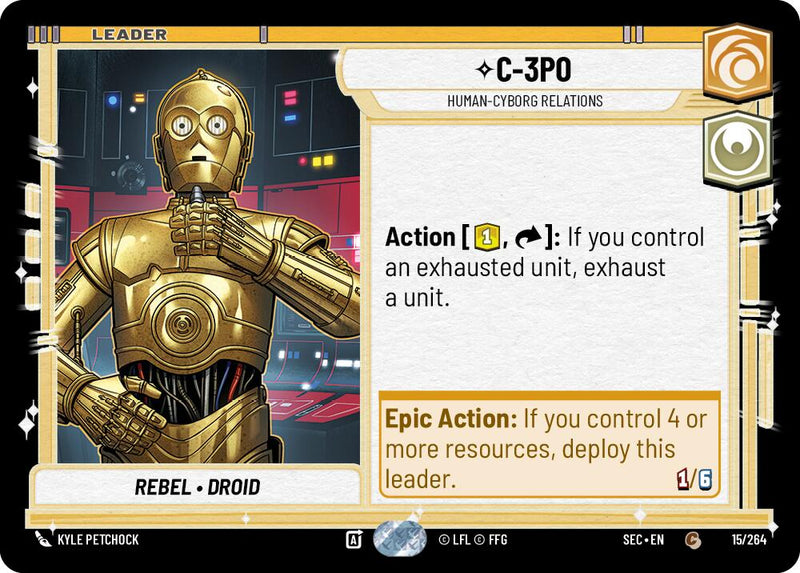 C-3PO (15/264) - Human-Cyborg Relations (15/264) [Secrets of Power] - The Mythic Store | 24h Order Processing