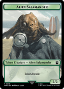 Human Noble // Alien Salamander Double-Sided Token [Doctor Who Tokens] - The Mythic Store | 24h Order Processing