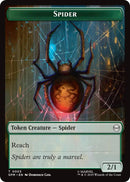 Spider // Illusion Villain Double-Sided Token [Marvel's Spider-Man Tokens] - The Mythic Store | 24h Order Processing