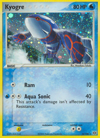 Kyogre (6/106) [EX: Emerald] - The Mythic Store | 24h Order Processing
