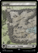 Swamp (0718) (Surge Foil) [The Lord of the Rings: Tales of Middle-Earth] - The Mythic Store | 24h Order Processing