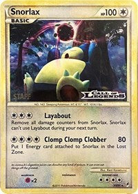 Snorlax (33/95) (Staff Prerelease Promo) [Nintendo: Black Star Promos] - The Mythic Store | 24h Order Processing