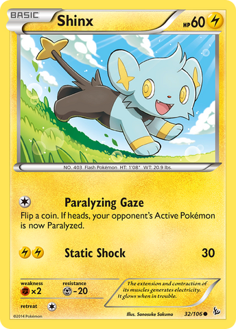 Shinx (32/106) [XY: Flashfire] - The Mythic Store | 24h Order Processing