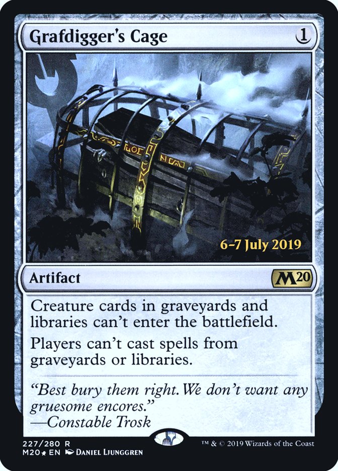 Grafdigger's Cage [Core Set 2020 Prerelease Promos] - The Mythic Store | 24h Order Processing