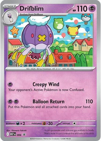 Drifblim (006) [Mega Evolution Promo] - The Mythic Store | 24h Order Processing