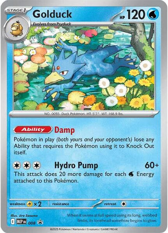 Golduck (008) [Mega Evolution Promo] - The Mythic Store | 24h Order Processing