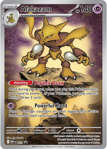 Alakazam (009) [Mega Evolution Promo] - The Mythic Store | 24h Order Processing