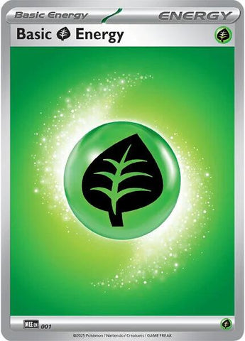 Basic Grass Energy - 001 [Mega Evolution Energies] - The Mythic Store | 24h Order Processing