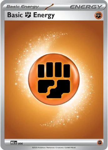 Basic Fighting Energy - 006 [Mega Evolution Energies] - The Mythic Store | 24h Order Processing