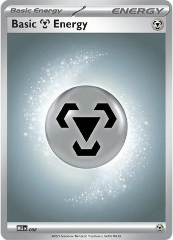 Basic Metal Energy - 008 [Mega Evolution Energies] - The Mythic Store | 24h Order Processing