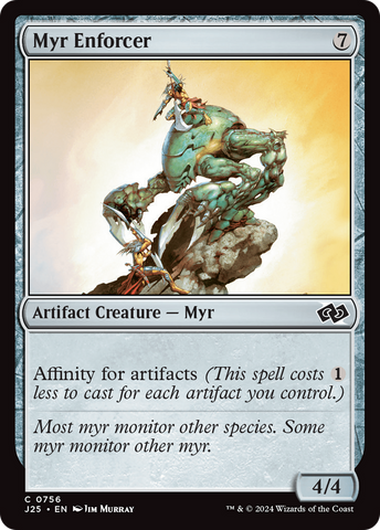 Myr Enforcer [Foundations Jumpstart] - The Mythic Store | 24h Order Processing