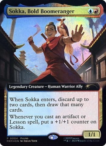 Sokka, Bold Boomeranger (Extended Art) [Media Promos] - The Mythic Store | 24h Order Processing