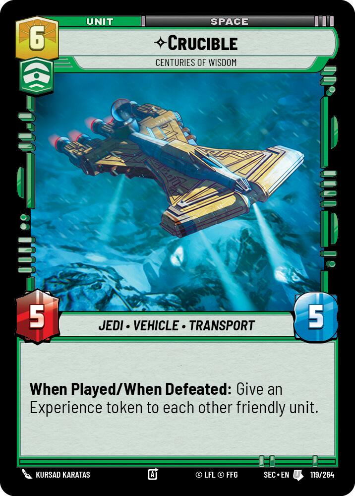 Crucible (119/264) - Centuries of Wisdom (119/264) [Secrets of Power] - The Mythic Store | 24h Order Processing