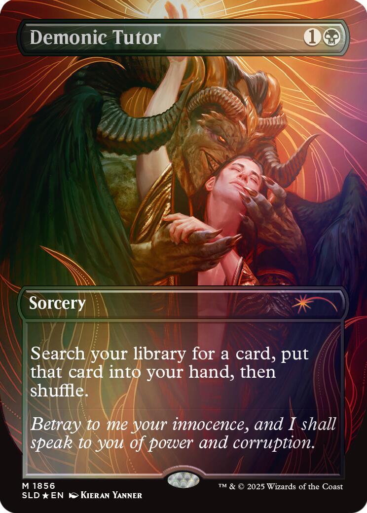 Demonic Tutor (Rainbow Foil) [Secret Lair Drop Series] - The Mythic Store | 24h Order Processing