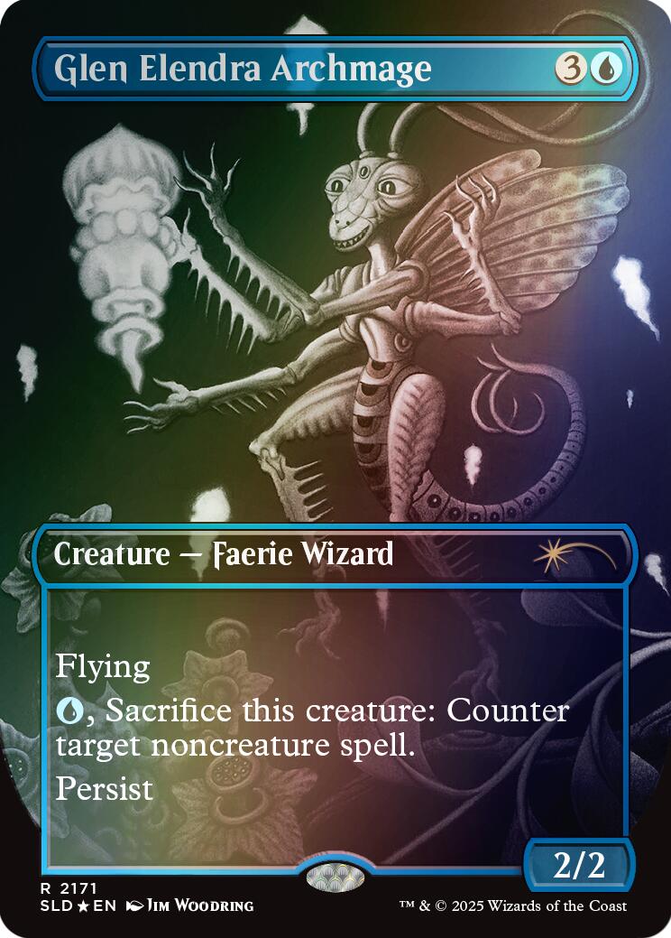 Glen Elendra Archmage (2171) (Rainbow Foil) [Secret Lair Drop Series] - The Mythic Store | 24h Order Processing