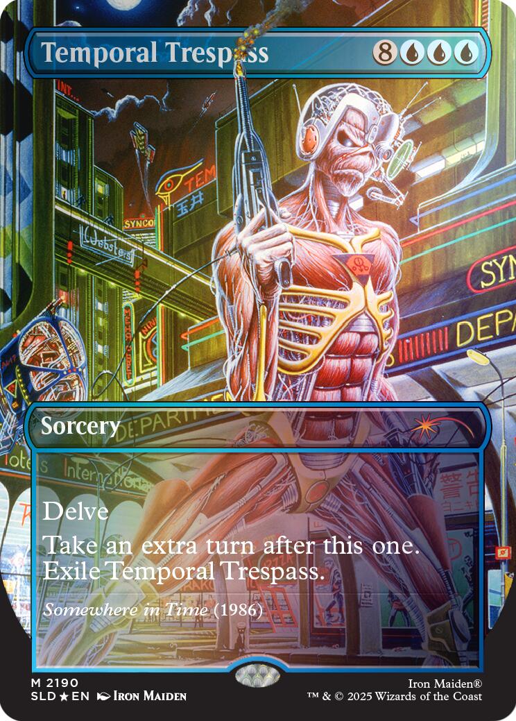 Temporal Trespass (Rainbow Foil) [Secret Lair Drop Series] - The Mythic Store | 24h Order Processing