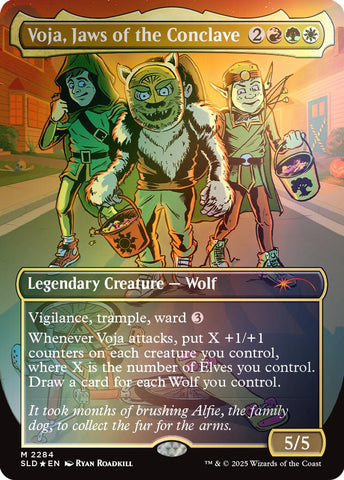 Voja, Jaws of the Conclave (Rainbow Foil) [Secret Lair Drop Series] - The Mythic Store | 24h Order Processing