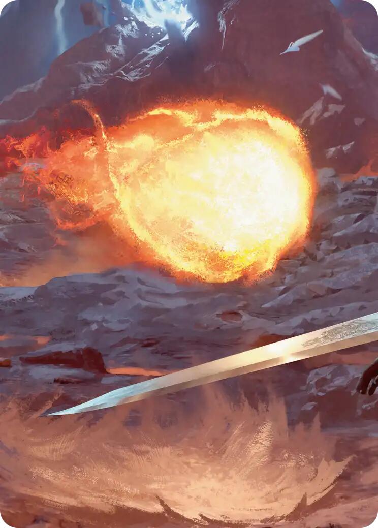 Duelist's Flame Scene Art Card [FINAL FANTASY Art Series] - The Mythic Store | 24h Order Processing