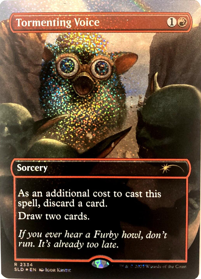 Tormenting Voice (Confetti Foil) [Secret Lair Drop Series] - The Mythic Store | 24h Order Processing