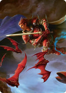 The Destined Warrior Scene Art Card [FINAL FANTASY Art Series] - The Mythic Store | 24h Order Processing