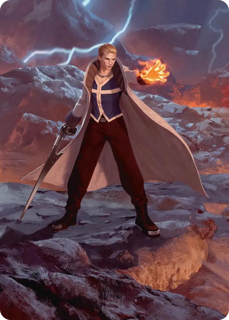 Seifer, Balamb Rival Scene Art Card [FINAL FANTASY Art Series] - The Mythic Store | 24h Order Processing