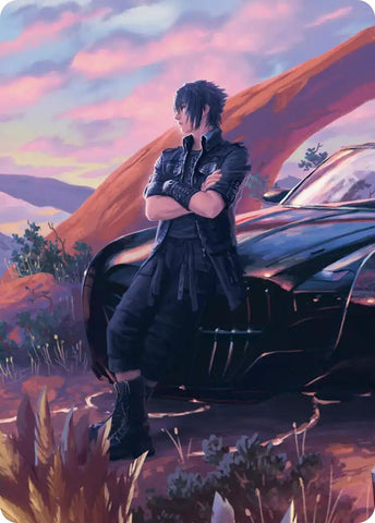 Noctis, Heir Apparent Scene Art Card [FINAL FANTASY Art Series] - The Mythic Store | 24h Order Processing