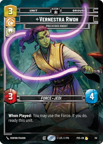 Vernestra Rwoh - Precocious Knight (141) (141) [Sector and Regional Promos: Season 1] - The Mythic Store | 24h Order Processing