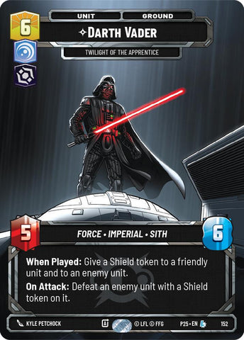 Darth Vader - Twilight of the Apprentice (152) (152) [Sector and Regional Promos: Season 1] - The Mythic Store | 24h Order Processing