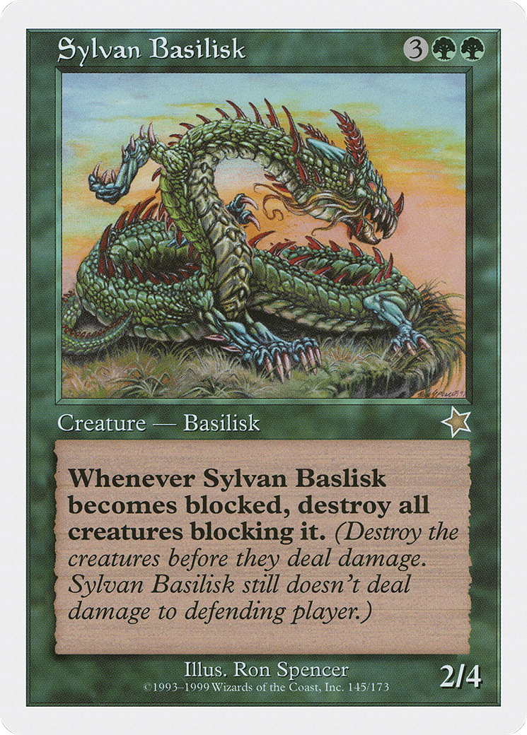 Sylvan Basilisk [Starter 1999] - The Mythic Store | 24h Order Processing