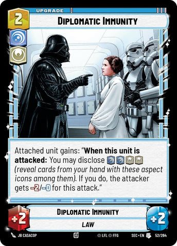 Diplomatic Immunity (52/264) (52/264) [Secrets of Power] - The Mythic Store | 24h Order Processing