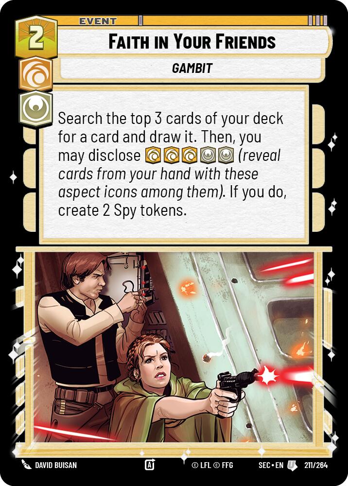 Faith in Your Friends (211/264) (211/264) [Secrets of Power] - The Mythic Store | 24h Order Processing