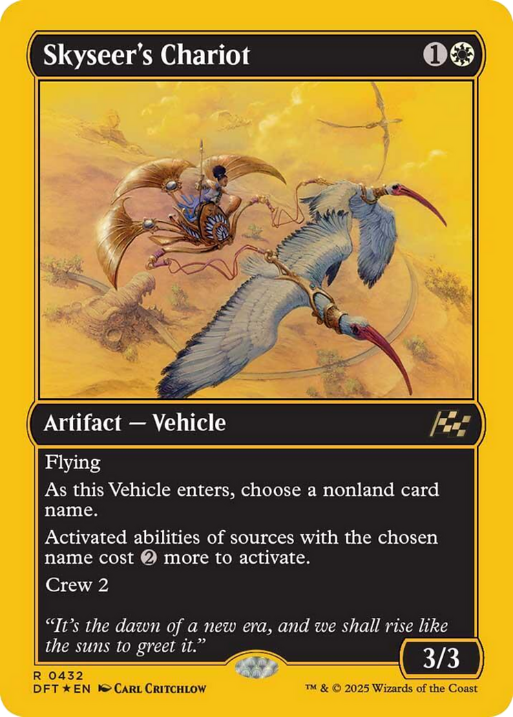 Skyseer's Chariot (First-Place Foil) [Aetherdrift] - The Mythic Store | 24h Order Processing