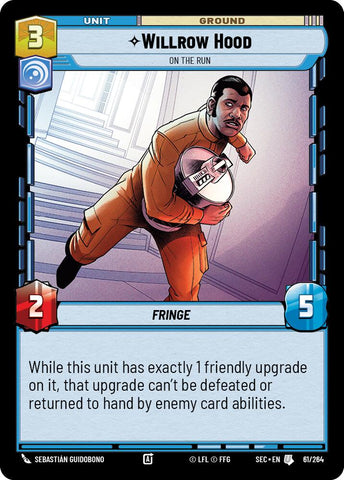 Willrow Hood - On the Run (61/264) (61/264) [Secrets of Power] - The Mythic Store | 24h Order Processing