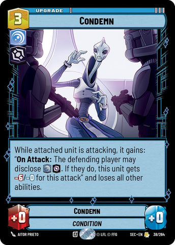 Condemn (38/264) (38/264) [Secrets of Power] - The Mythic Store | 24h Order Processing