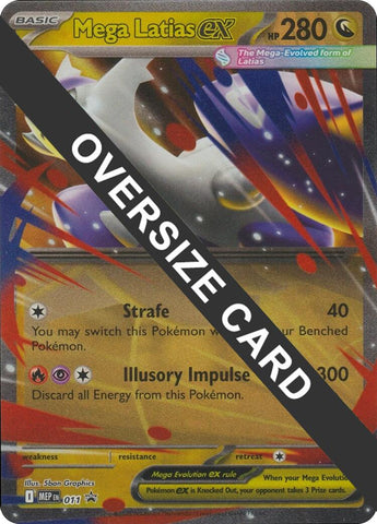 Mega Latias ex (011) (Jumbo Card) [Mega Evolution Promo] - The Mythic Store | 24h Order Processing