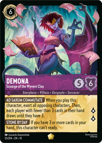 Demona - Scourge of the Wyvern Clan (55/204) [Whispers in the Well] - The Mythic Store | 24h Order Processing