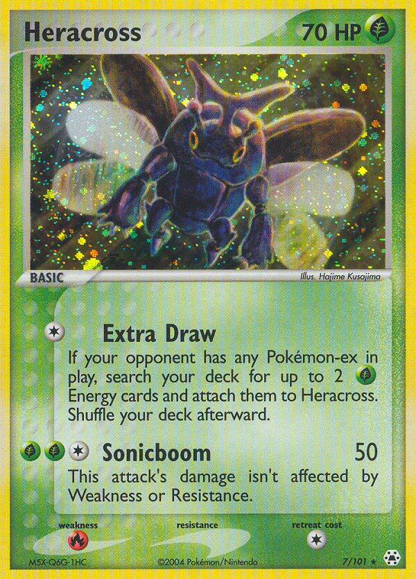 Heracross (7/101) [EX: Hidden Legends] - The Mythic Store | 24h Order Processing