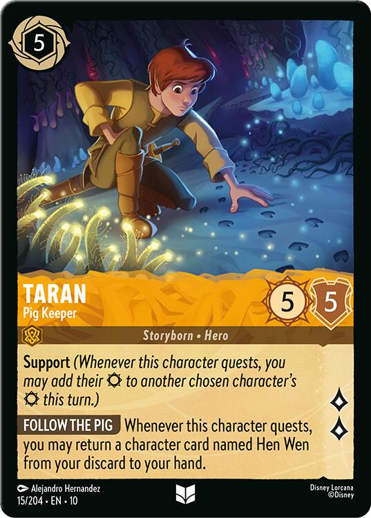Taran - Pig Keeper (15/204) [Whispers in the Well] - The Mythic Store | 24h Order Processing