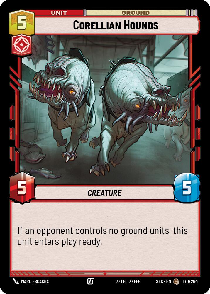 Corellian Hounds (170/264) (170/264) [Secrets of Power] - The Mythic Store | 24h Order Processing