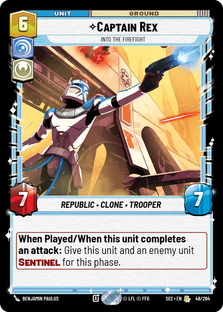 Captain Rex (48/264) - Into the Firefight (48/264) [Secrets of Power] - The Mythic Store | 24h Order Processing