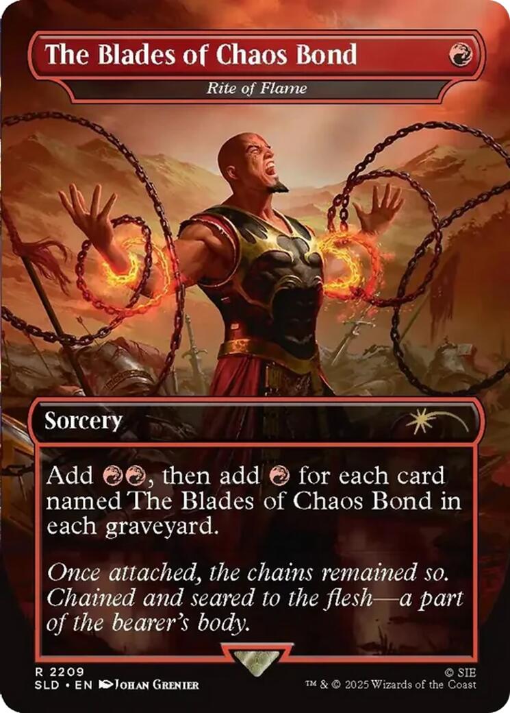 The Blades of Chaos Bond - Rite of Flame [Secret Lair Drop Series] - The Mythic Store | 24h Order Processing