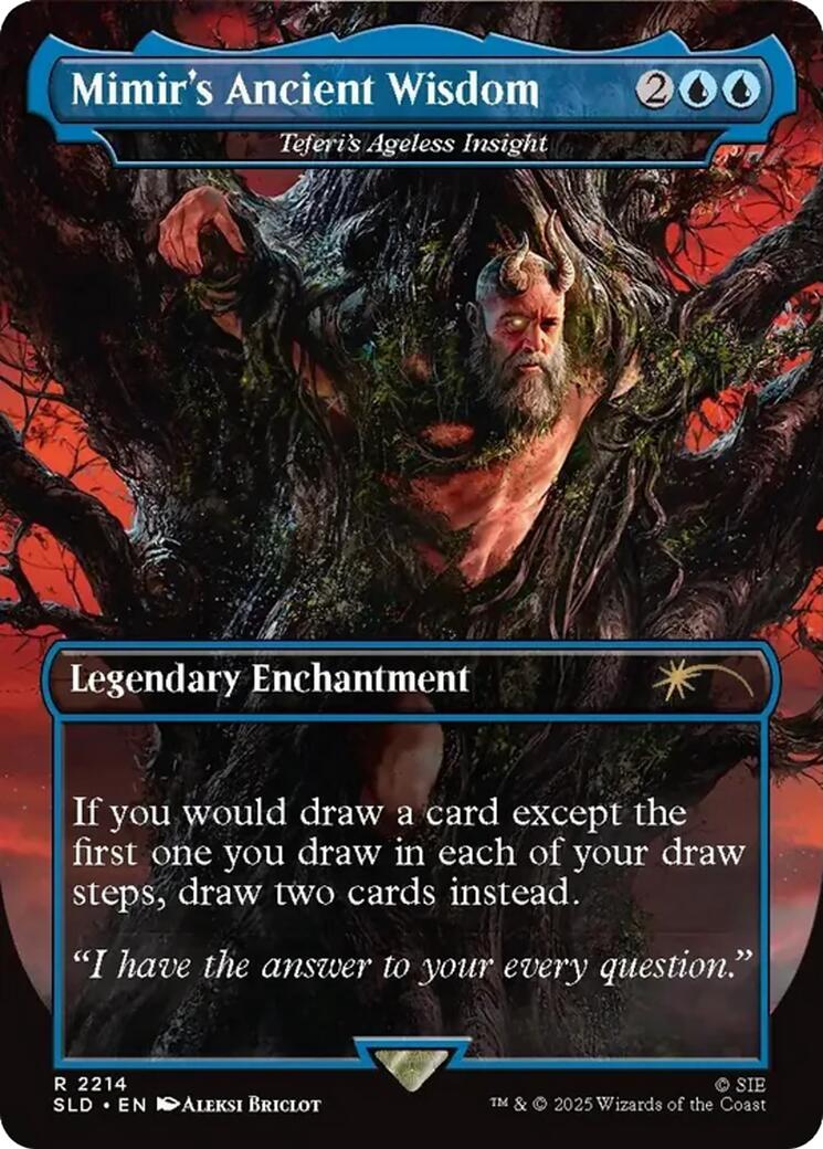 Mimir's Ancient Wisdom - Teferi's Ageless Insight [Secret Lair Drop Series] - The Mythic Store | 24h Order Processing