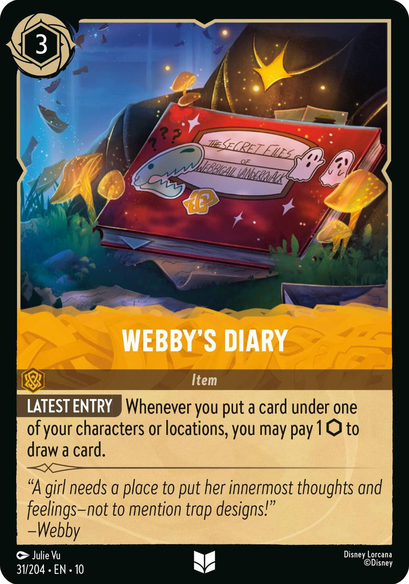 Webby's Diary (31/204) [Whispers in the Well] - The Mythic Store | 24h Order Processing