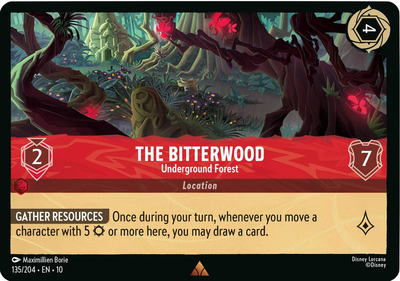 The Bitterwood - Underground Forest (135/204) [Whispers in the Well] - The Mythic Store | 24h Order Processing