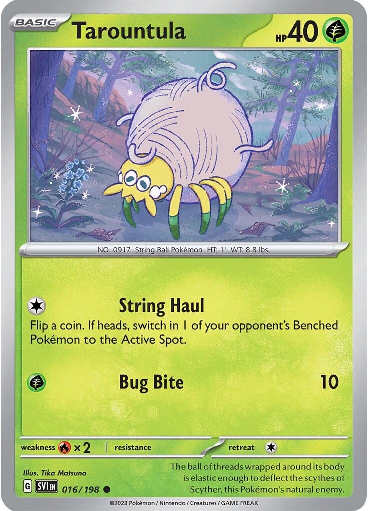 Tarountula (016/198) [Scarlet & Violet: Base Set] - The Mythic Store | 24h Order Processing