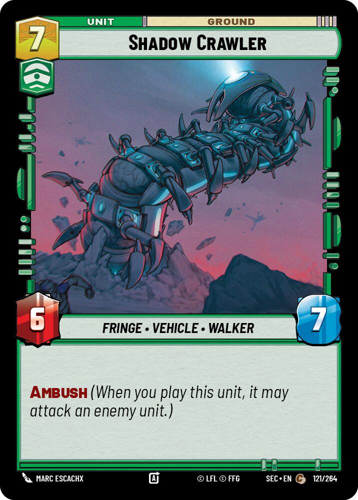 Shadow Crawler (121/264) (121/264) [Secrets of Power] - The Mythic Store | 24h Order Processing