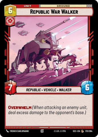 Republic War Walker (173/264) (173/264) [Secrets of Power] - The Mythic Store | 24h Order Processing