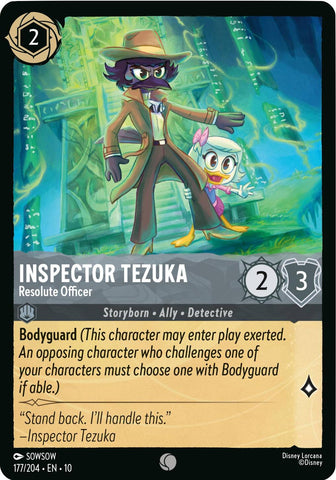 Inspector Tezuka - Resolute Officer (177/204) [Whispers in the Well] - The Mythic Store | 24h Order Processing