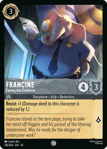 Francine - Eyeing the Evidence (176/204) [Whispers in the Well] - The Mythic Store | 24h Order Processing